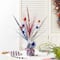 Glitzhome® 21" Patriotic Americana Stars and Heather Table Tree